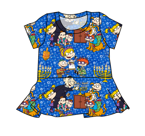 Hanukkah Special Peplum Top