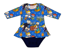Load image into Gallery viewer, Hanukkah Special Peplum Top