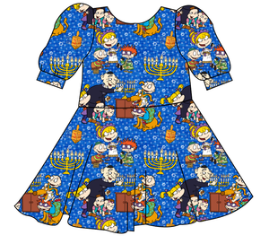Hanukkah Special Prairie Dress