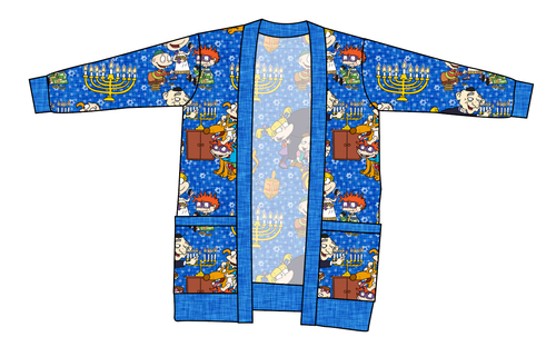 Hanukkah Special Ladies' Grandpa Cardigan