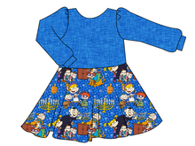 Load image into Gallery viewer, Hanukkah Special Prairie Dress
