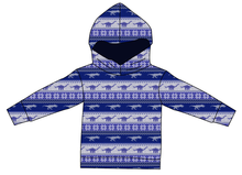Load image into Gallery viewer, Dino Holiday Sweater Ladies Oversized Hoodie