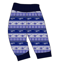 Load image into Gallery viewer, Dino Holiday Sweater Ladies&#39; Joggers and Jogger Shorts