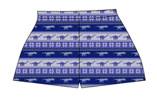 Load image into Gallery viewer, Dino Holiday Sweater Ladies&#39; Lounge Shorts