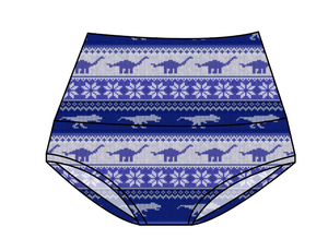 Dino Holiday Sweater Ladies' Underwear