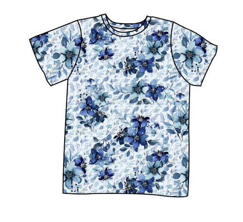 Winter Floral Basic Tee and Tank
