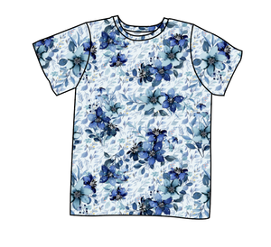 Winter Floral Basic Tee and Tank