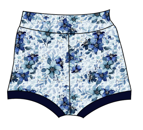 Winter Floral Bummies