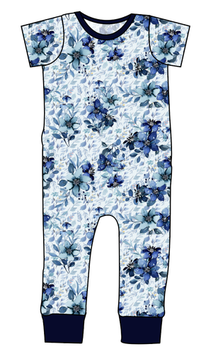 Winter Floral Emmett Pants And Shorts T-Shirt Romper