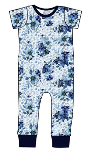 Winter Floral Emmett Pants And Shorts T-Shirt Romper