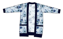 Load image into Gallery viewer, Winter Floral Ladies&#39; Grandpa Cardigan