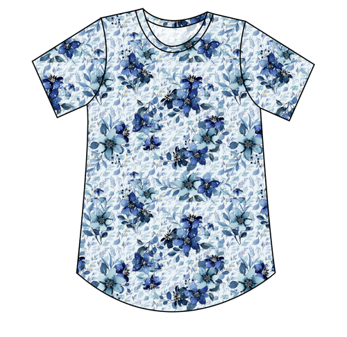 Winter Floral Ladies' Relaxed Tee
