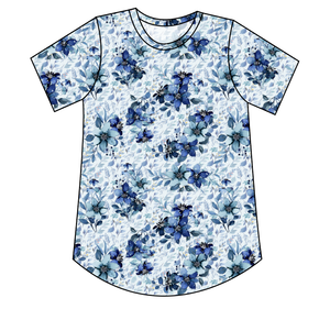 Winter Floral Ladies' Relaxed Tee