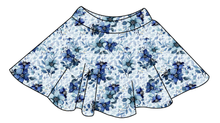 Load image into Gallery viewer, Winter Floral Ladies&#39; Circle Skirt