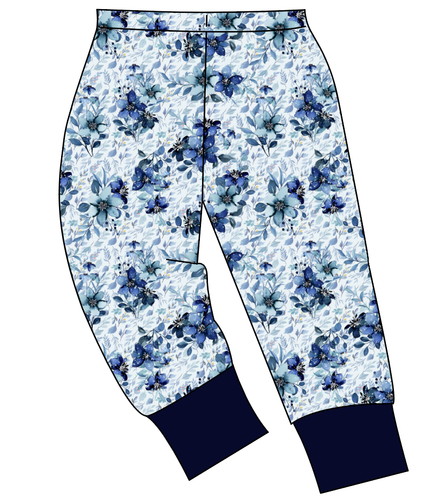 Winter Floral Ladies' Lounge Pants