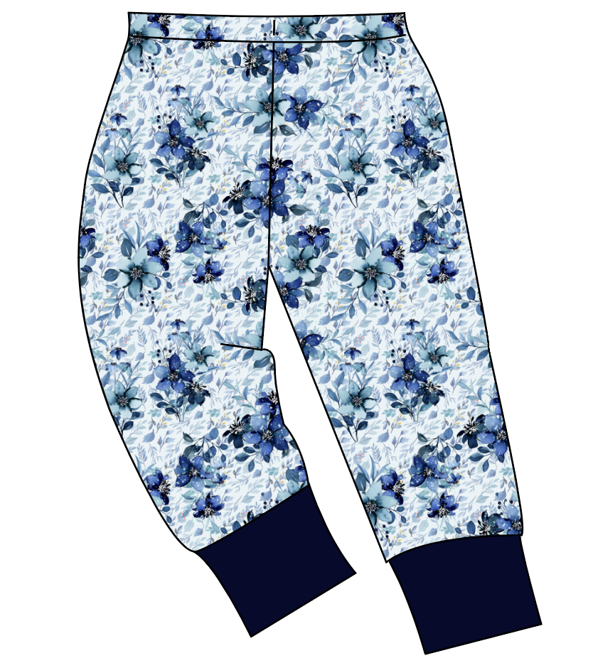 Winter Floral Ladies' Lounge Pants
