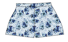 Load image into Gallery viewer, Winter Floral Ladies&#39; Lounge Shorts
