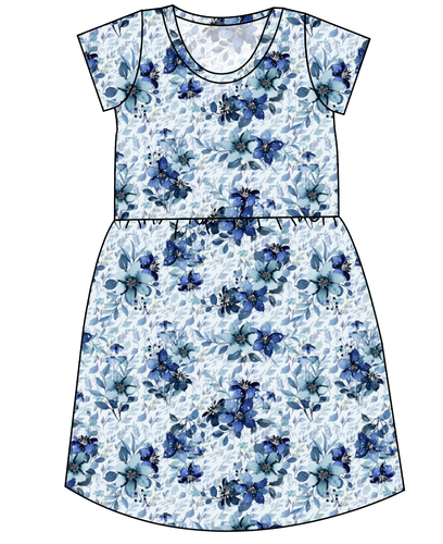 Winter Floral Ladies' Play Dress