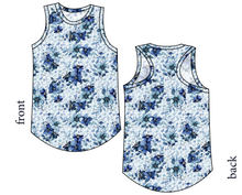 Load image into Gallery viewer, Winter Floral Ladies&#39; Summer Tank