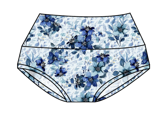 Winter Floral Ladies' Underwear