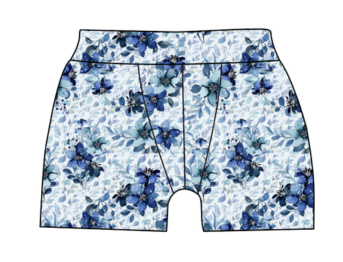 Winter Floral Mens' Boxer Briefs