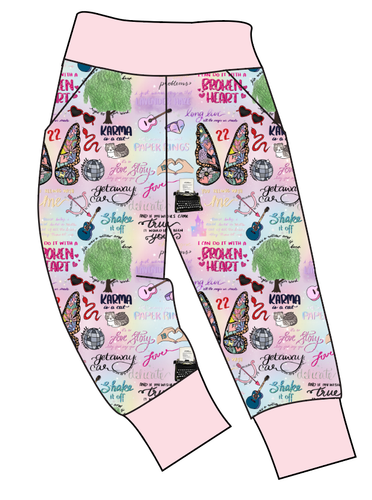 Swiftie Era Basic Joggers And Jogger Shorts