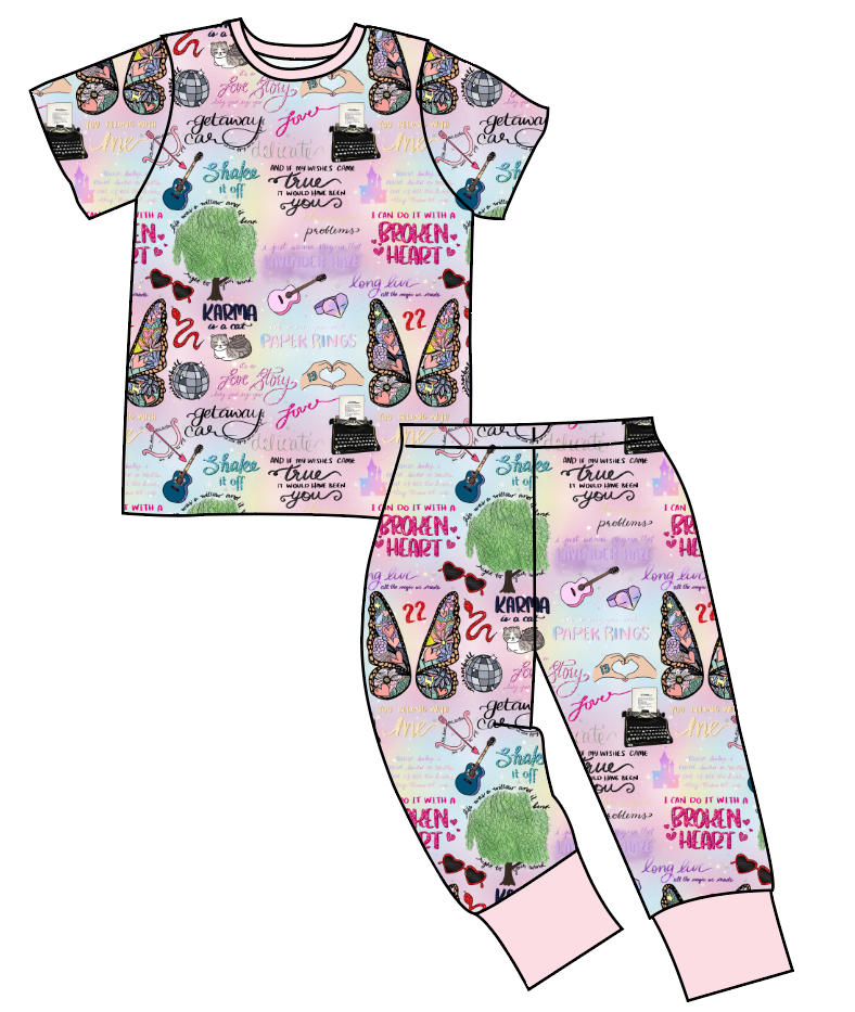 Swiftie Era Basic Loungewear Set