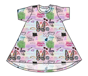 Swiftie Era Basic T-Shirt Dress