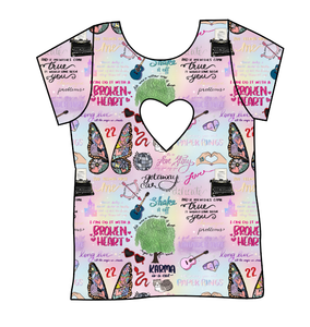 Swiftie Era Cambria Heart Back Tee