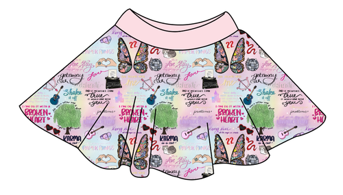 Swiftie Era Circle Skirt