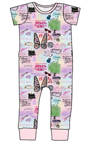 Swiftie Era Emmett Pants And Shorts T-Shirt Romper