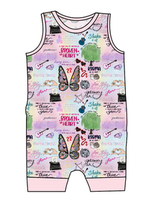 Swiftie Era Emmett Pants And Shorts T-Shirt Romper