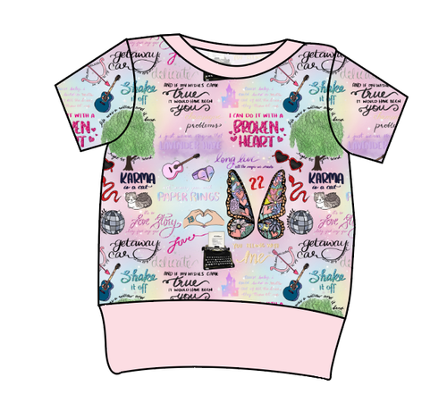 Swiftie Era Grow With Me Tee