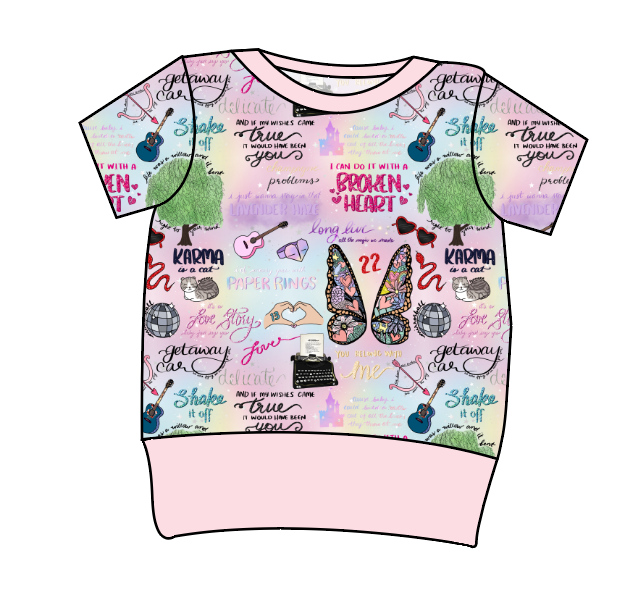 Swiftie Era Grow With Me Tee