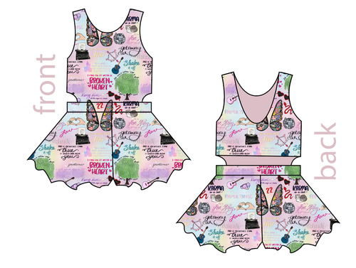 Swiftie Era Kids Playsuit