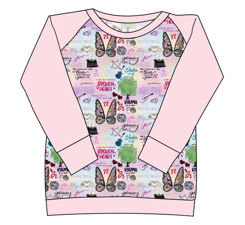 Swiftie Era Ladies' Classic Crewneck