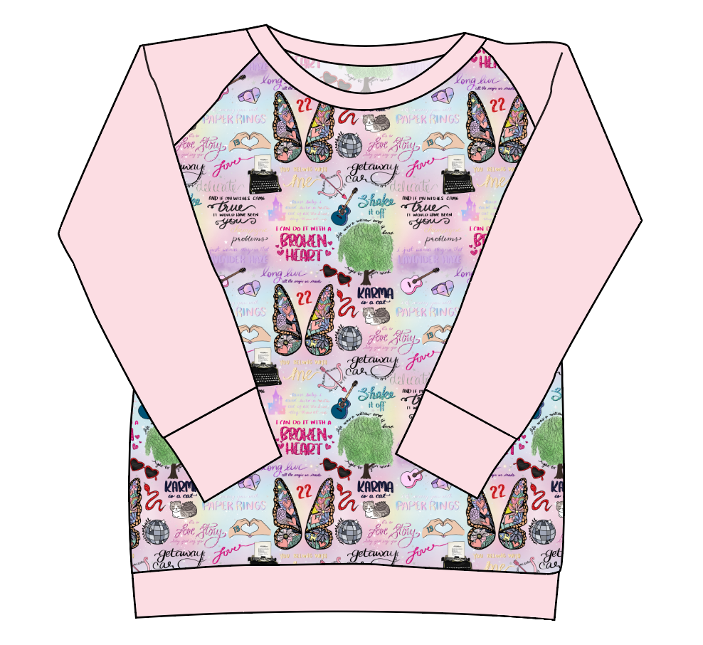 Swiftie Era Ladies' Classic Crewneck