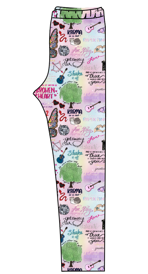 Swiftie Era Ladies' Lounge Leggings