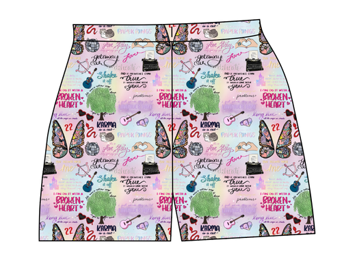 Swiftie Era Ladies' Lounge Shorts