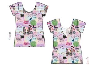 Swiftie Era Ladies' Low Back Ballerina Tee