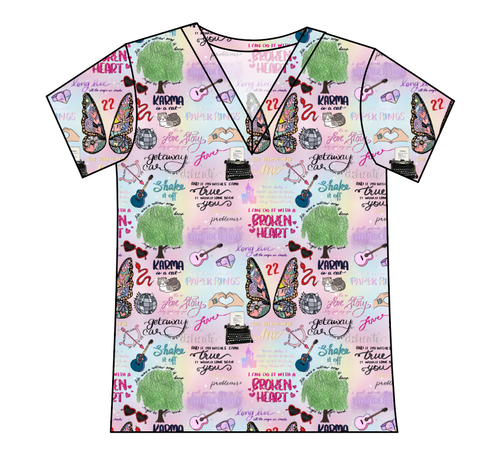 Swiftie Era Ladies' Slouchy V-Neck Tee