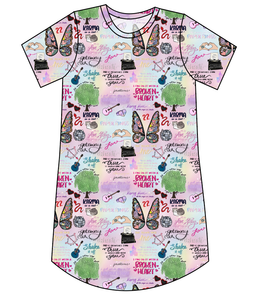 Swiftie Era Ladies' T-Shirt Dress