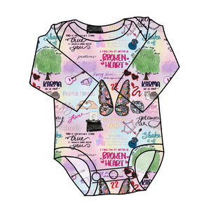 Swiftie Era Lap Neck Bodysuit