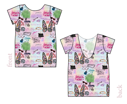 Swiftie Era Low Back Ballerina Tee