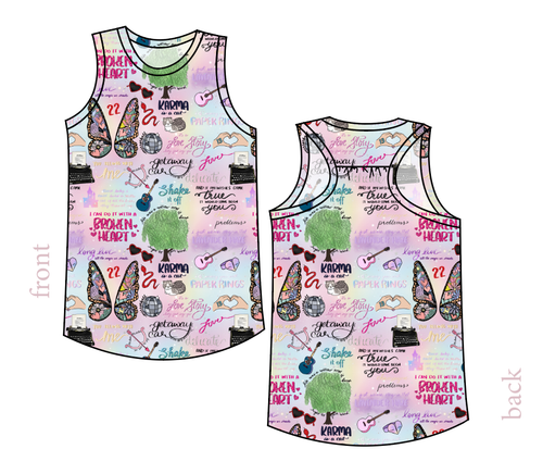 Swiftie Era Summer Tank