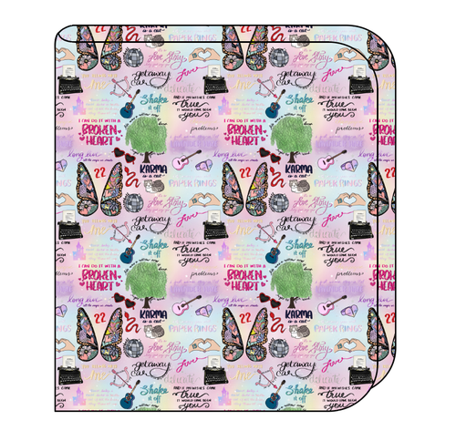 Swiftie Era Swaddle Blanket