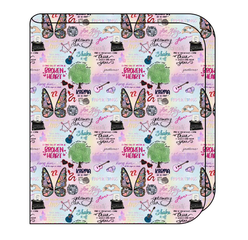 Swiftie Era Swaddle Blanket
