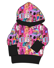 Load image into Gallery viewer, Girls Can Do Anything Grow With Me Hoodie (or Crewneck)