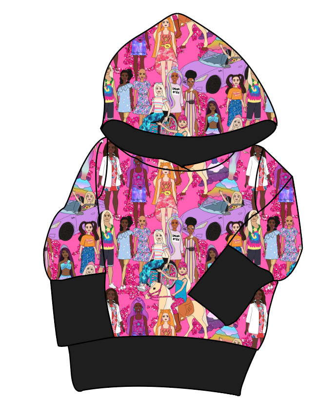 Girls Can Do Anything Grow With Me Hoodie (or Crewneck)