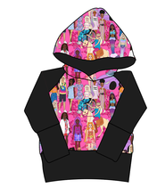 Load image into Gallery viewer, Girls Can Do Anything Grow With Me Hoodie (or Crewneck)